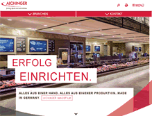 Tablet Screenshot of aichinger.de